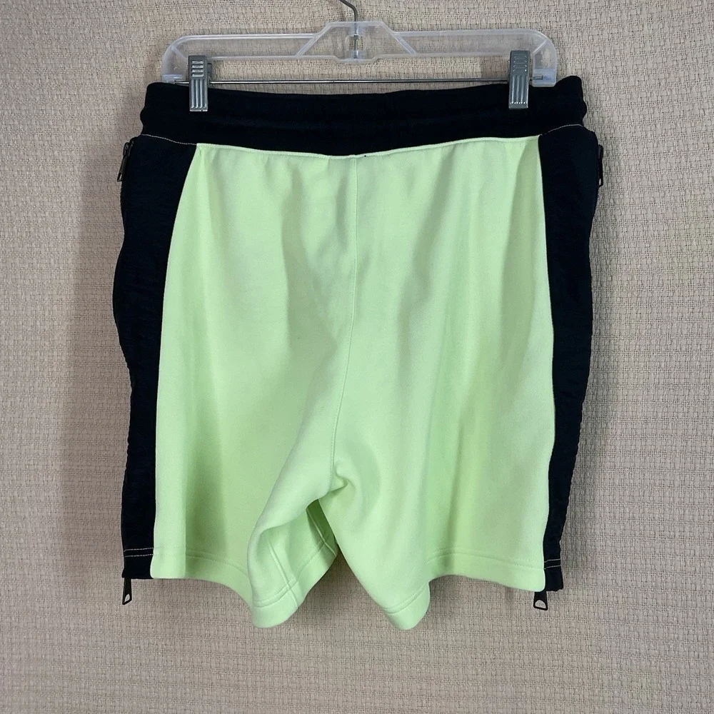 Jordan Fleece‎ Shorts 23 Size SP Engineered Lemon Green Black Mens
